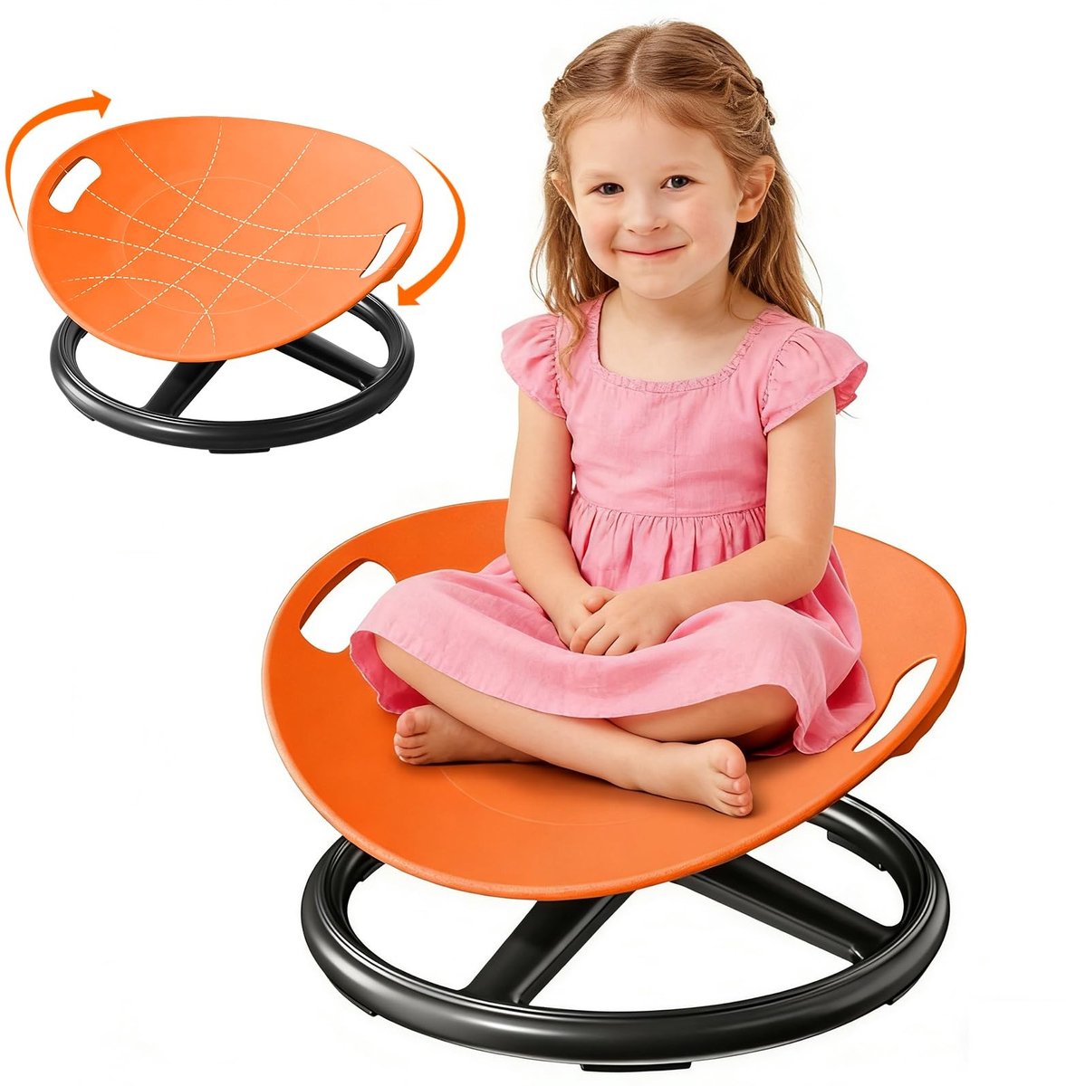 Omgoods - Kinderen Sensory Swivel Chair voor Fysieke Coördinatie