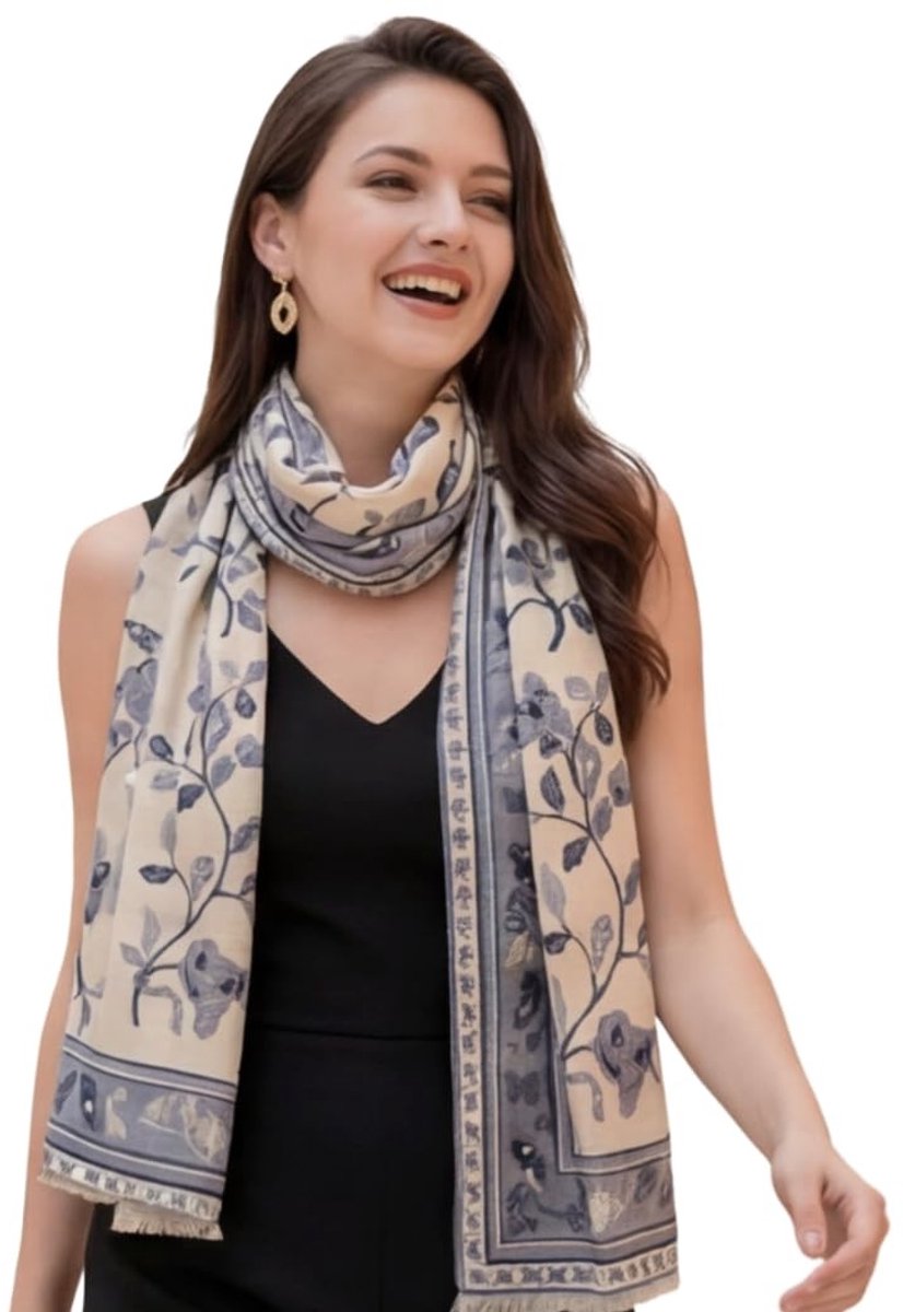 Omgoods - Cashmere Sjaal Extra Zacht en Dun 185 x 65 cm