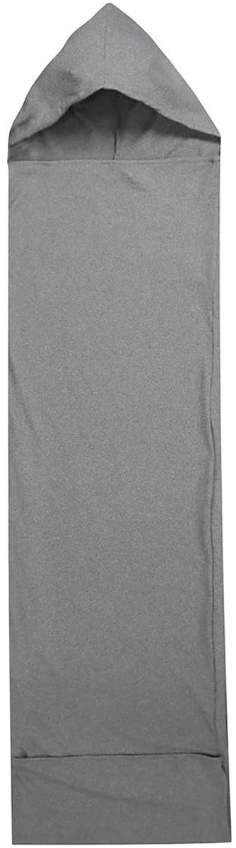Omgoods - Slaapcapsule - Grijze 360° Verpakkende Slaapzak 185x50cm