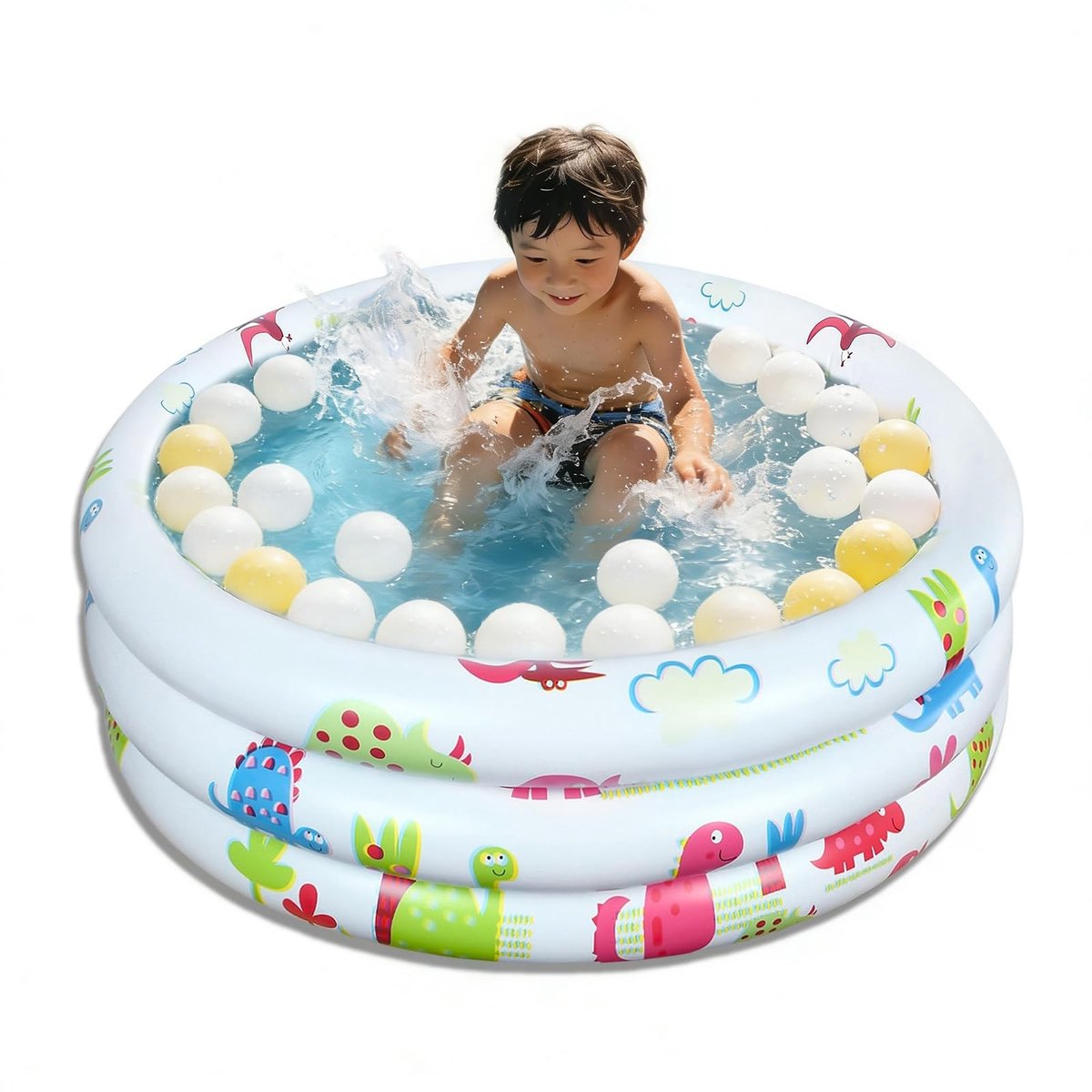 Omgoods - Opblaasbaar Babybadje Ø 90 cm voor Kinderen