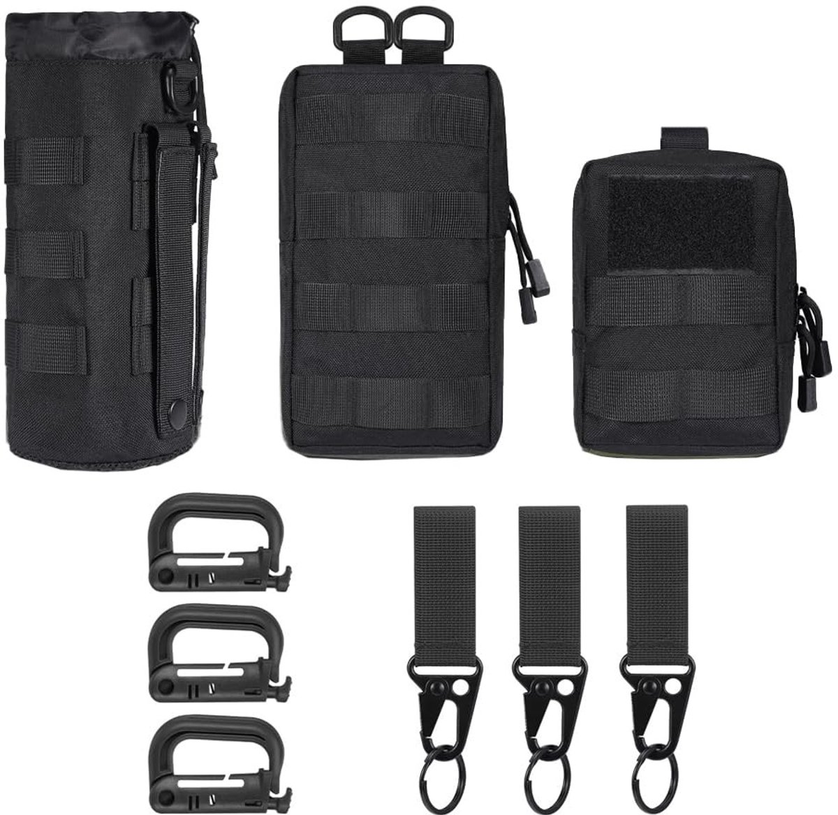Omgoods - Set van 12 Microvezeldoeken voor Stoomreiniger met Extra Accessoires