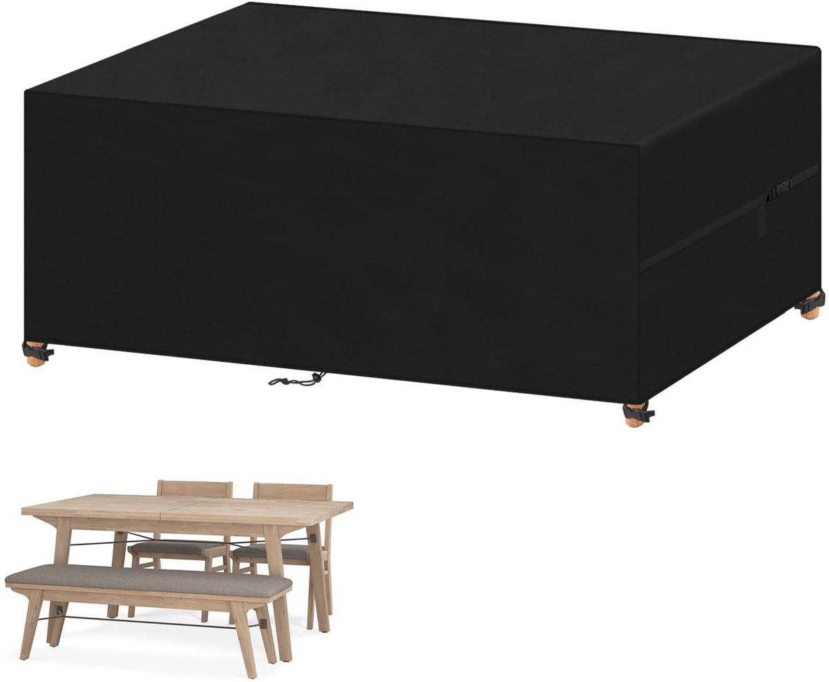 Omgoods - Tuinmeubelhoes - Waterdicht en UV-bescherming, 190 x 80 x 80 cm