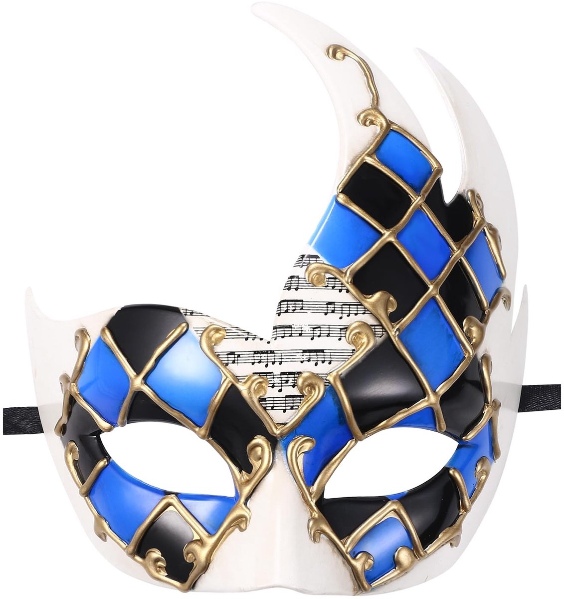 Omgoods - Venetiaans Masker voor Mannen voor Carnaval en Feestjes