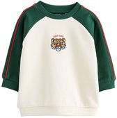 Next - Jongens - Sweater met ronde hals en print - Wit