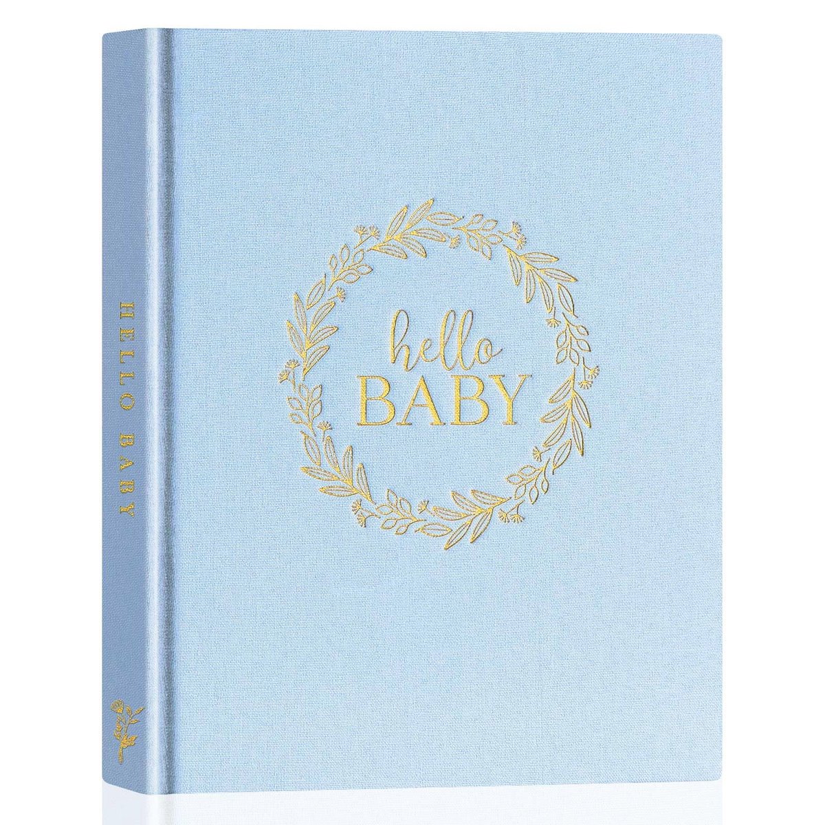 Omgoods- Baby Fotoalbum - Linnen Omslag - 154 Pagina's - Baby Album - Geheugenboek - Aandenken - Eerste 5 Jaar - Babyalbum