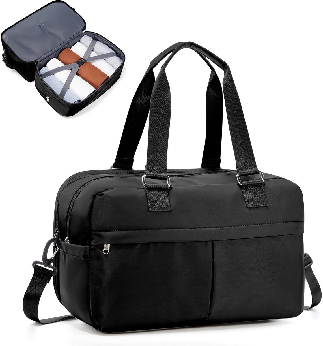 Omgoods - Waterdichte Duffle Bag voor Vrouwen met Ryanair Handbagageformaat