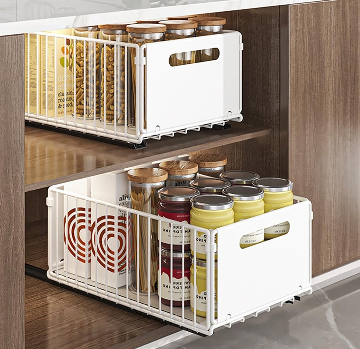 Omgoods - Uittrekbare Keuken Organizer met 2 Blokken