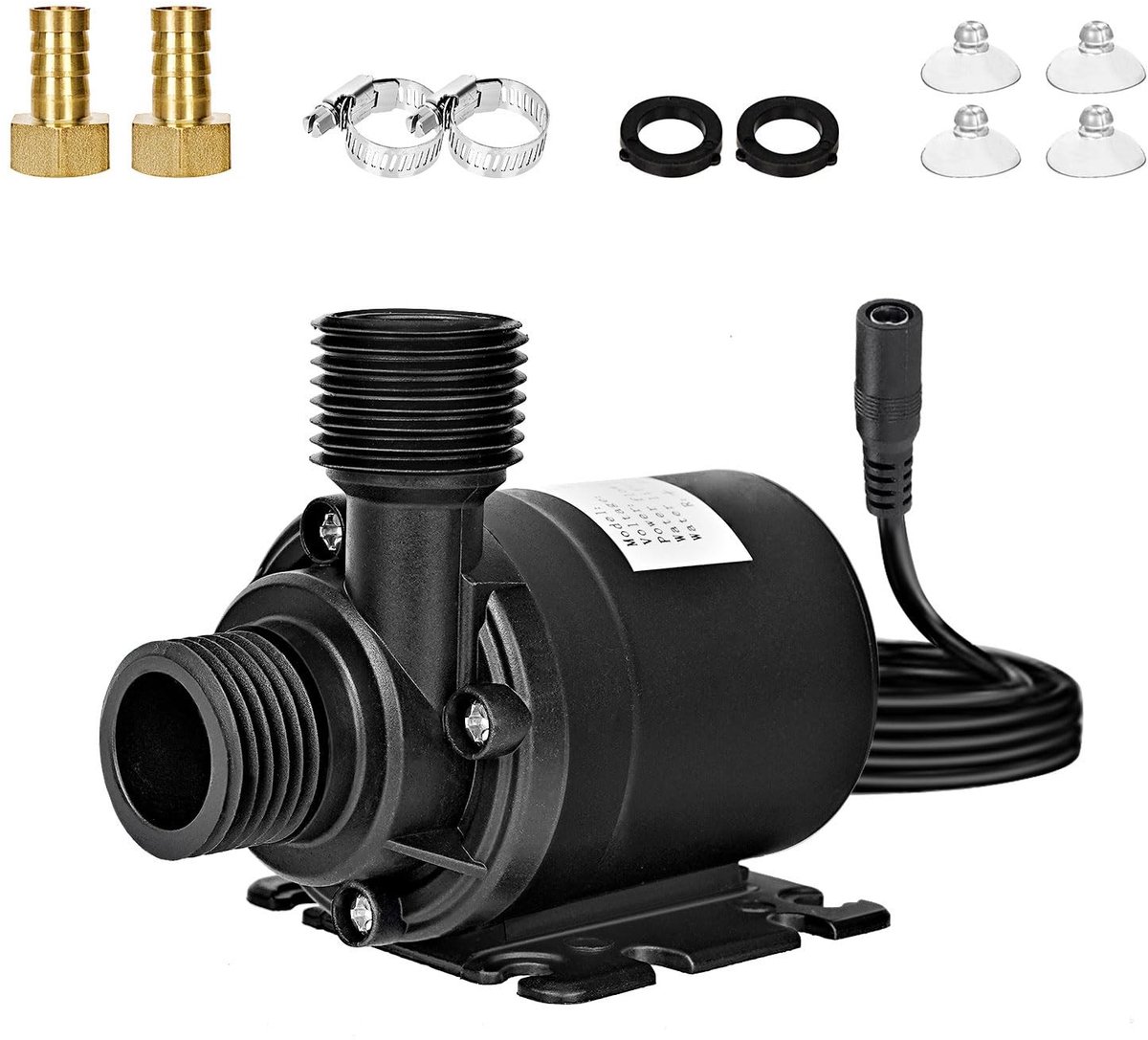 Omgoods - Mini Waterpomp 12V voor Aquarium en Fonteinen