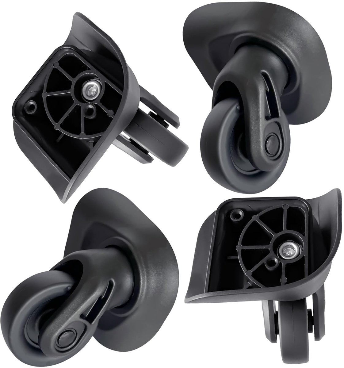 Omgoods - Luggage H237 Vervangende Wielen - Set van 4 Rotatie Wielen voor Koffers