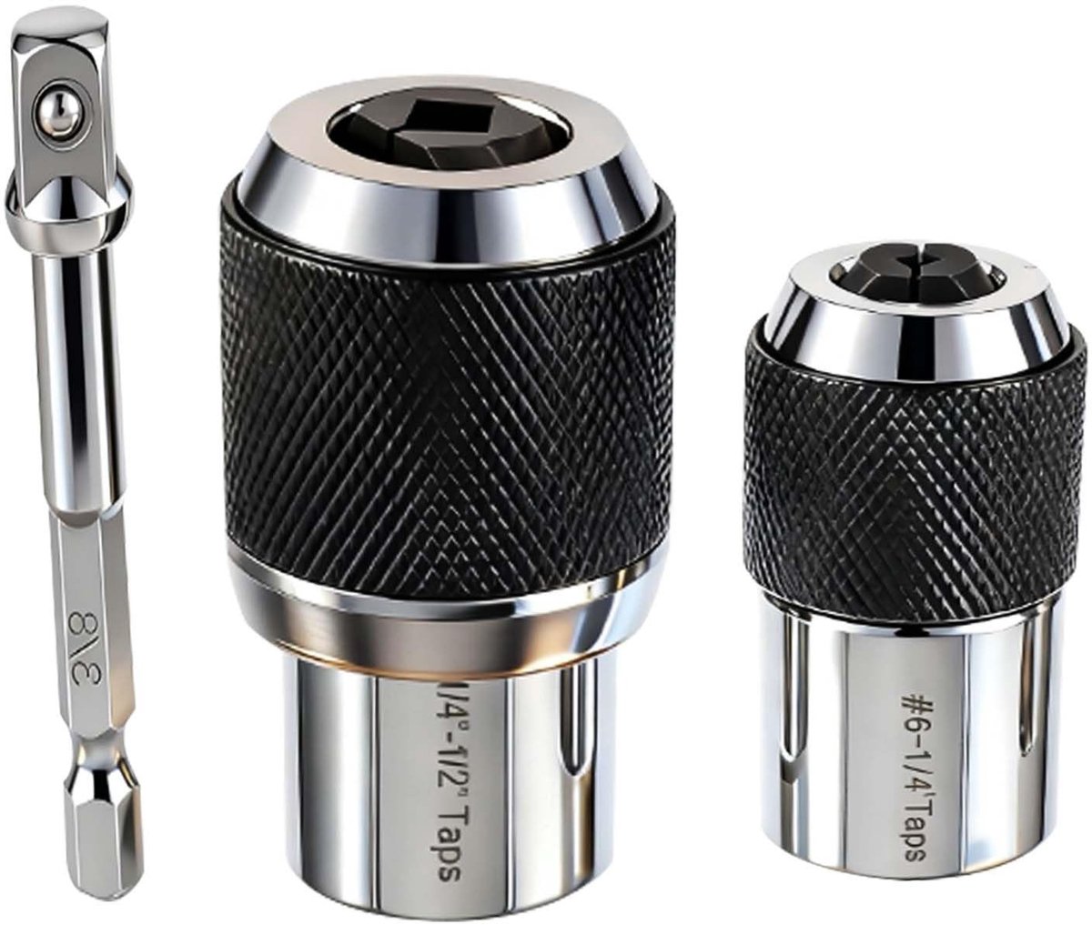 Omgoods - Verstelbare Dopsleutelset Adapter 3 Stuks
