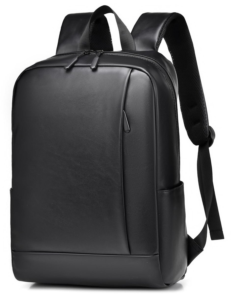 Omgoods - Luxe Leren Reisrugzak 40x30x15 cm voor Laptop
