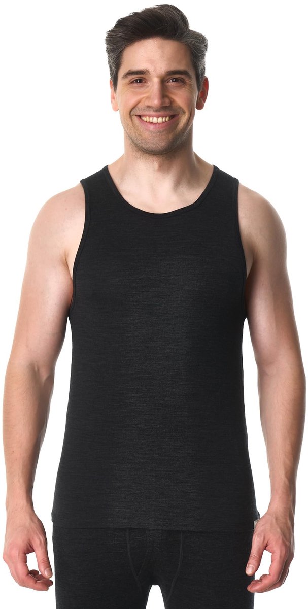 Omgoods - Merino Wol Tanktop voor Heren, Ademend en Lichtgewicht
