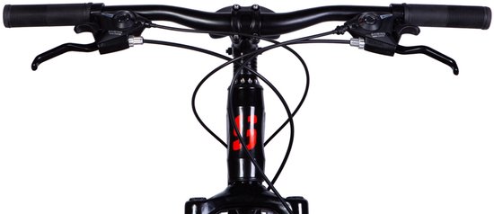 Mercury - Mountainbike - 26 inch - 21 versnellingen - Aluminium frame - Schijfremmen - Voorvork met vering - Zwart/Rood van Mercury — afbeelding 5