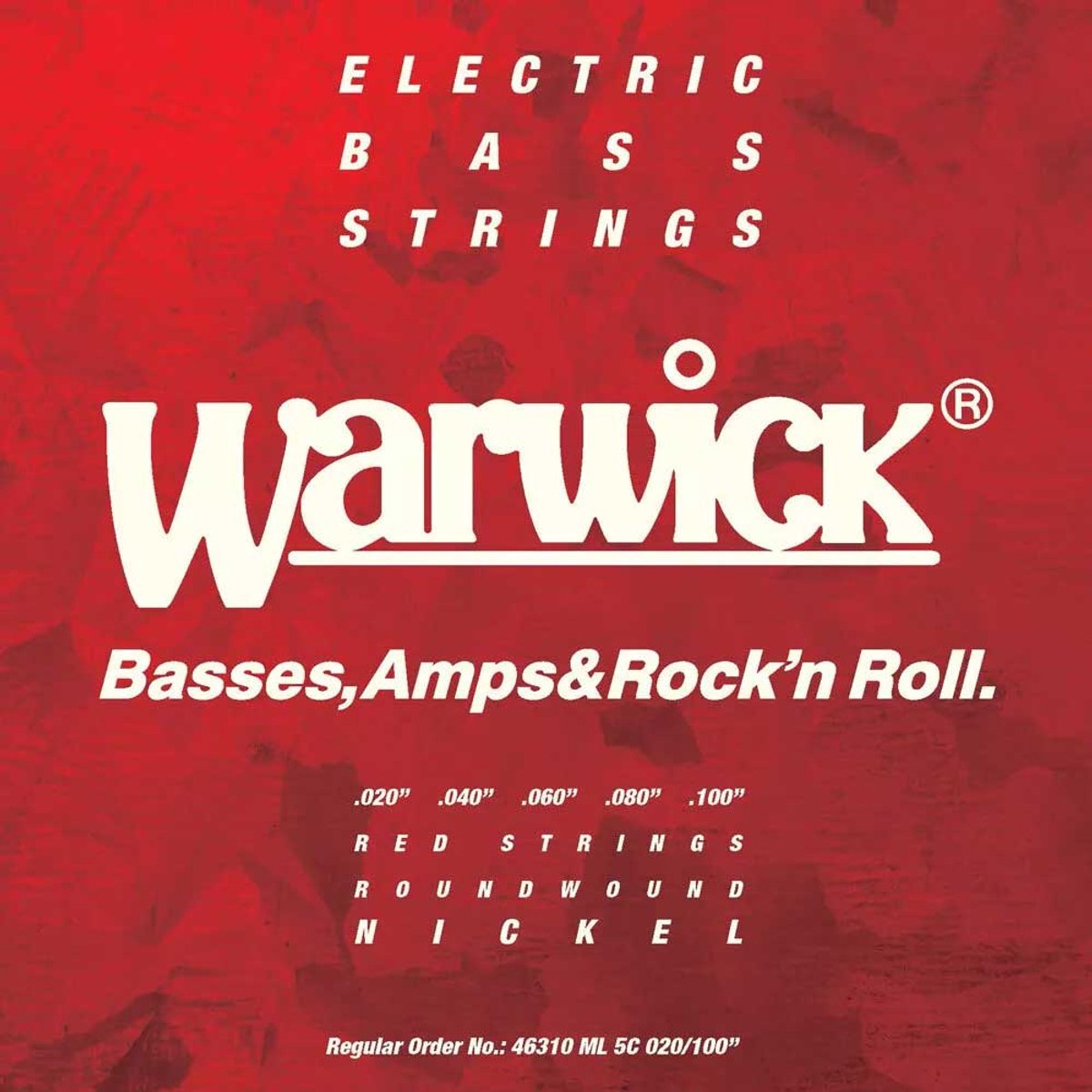 Warwick 46310 ML Red Label Bassnaren 5-Snarig High C NPS (20-100)