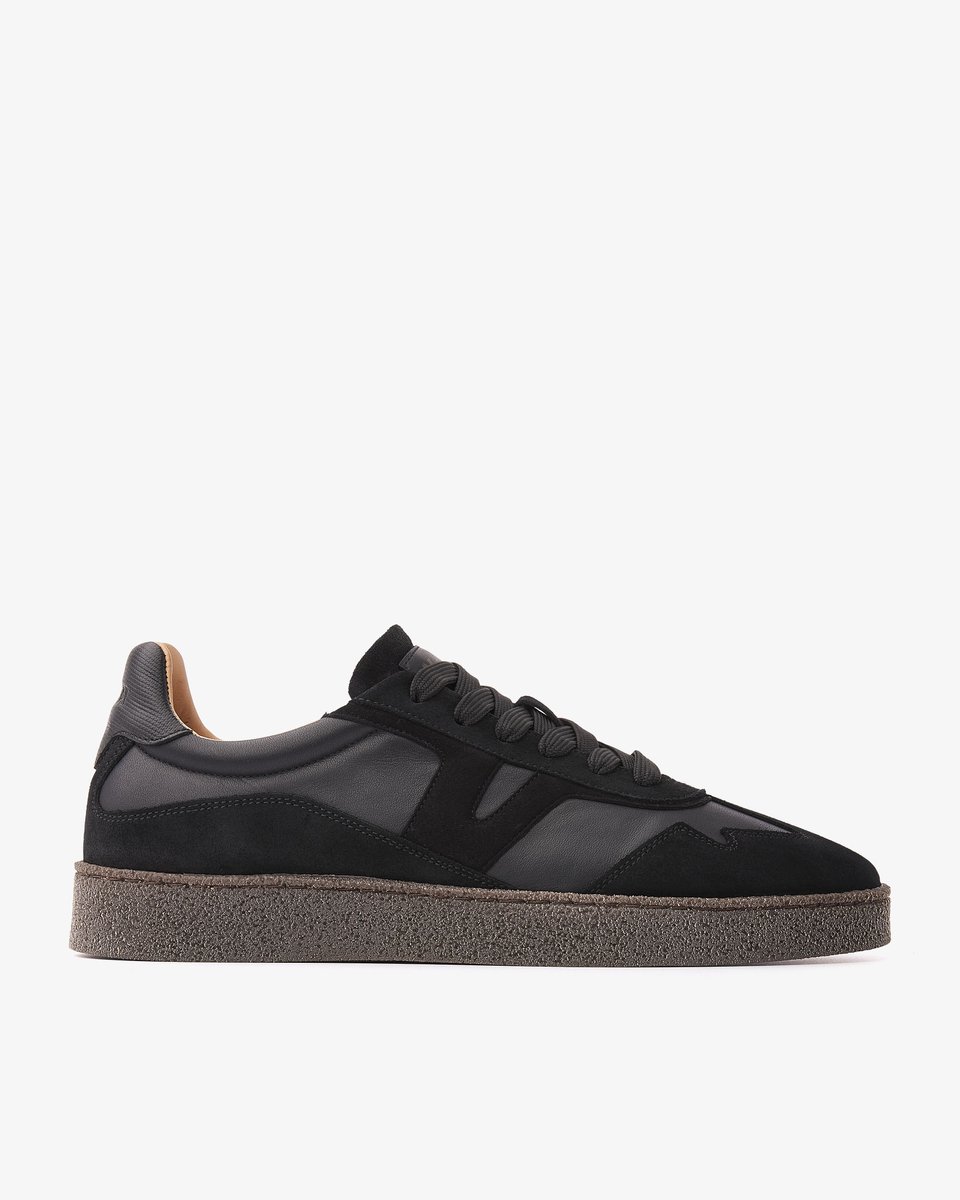 VIA VAI Zane Dexter Sneakers Heren - Leer,Suède - Zwart - Maat 45