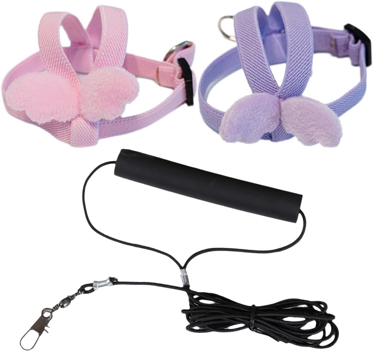 SnelShoppen - Parrots Harnas voor Vogels, Parrot Harnas en Leash, Verstelbaar Harnas voor Vogels, Papegaaien en Cacatoes, Vliegtraining, Anti-Bijten,