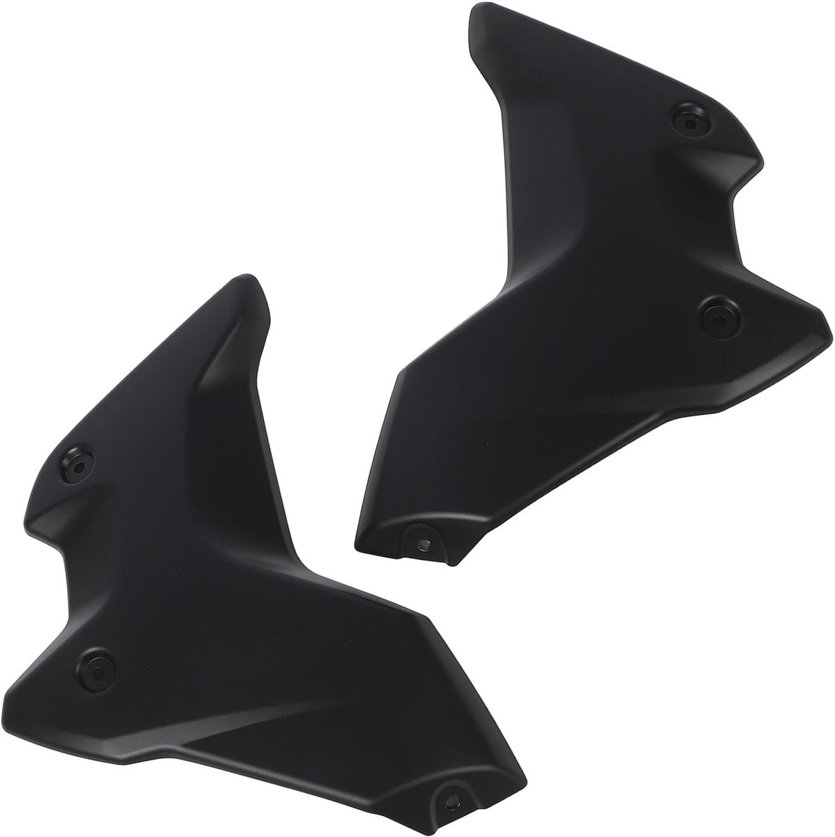 SnelShoppen - Front Radiator Protector Zijkap Cover voor Motorfiets R1250GS 2018-2023, Hoogwaardige ABS Materiaal, Zwart, Eenvoudige Installatie