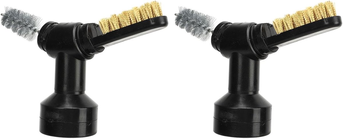 SnelShoppen - Car Battery Cleaner Set - 2 Stuks Accu Borstels voor het Reinigen van Accupolen en Terminals - Ergonomisch Handvat en Hoogwaardige Mater