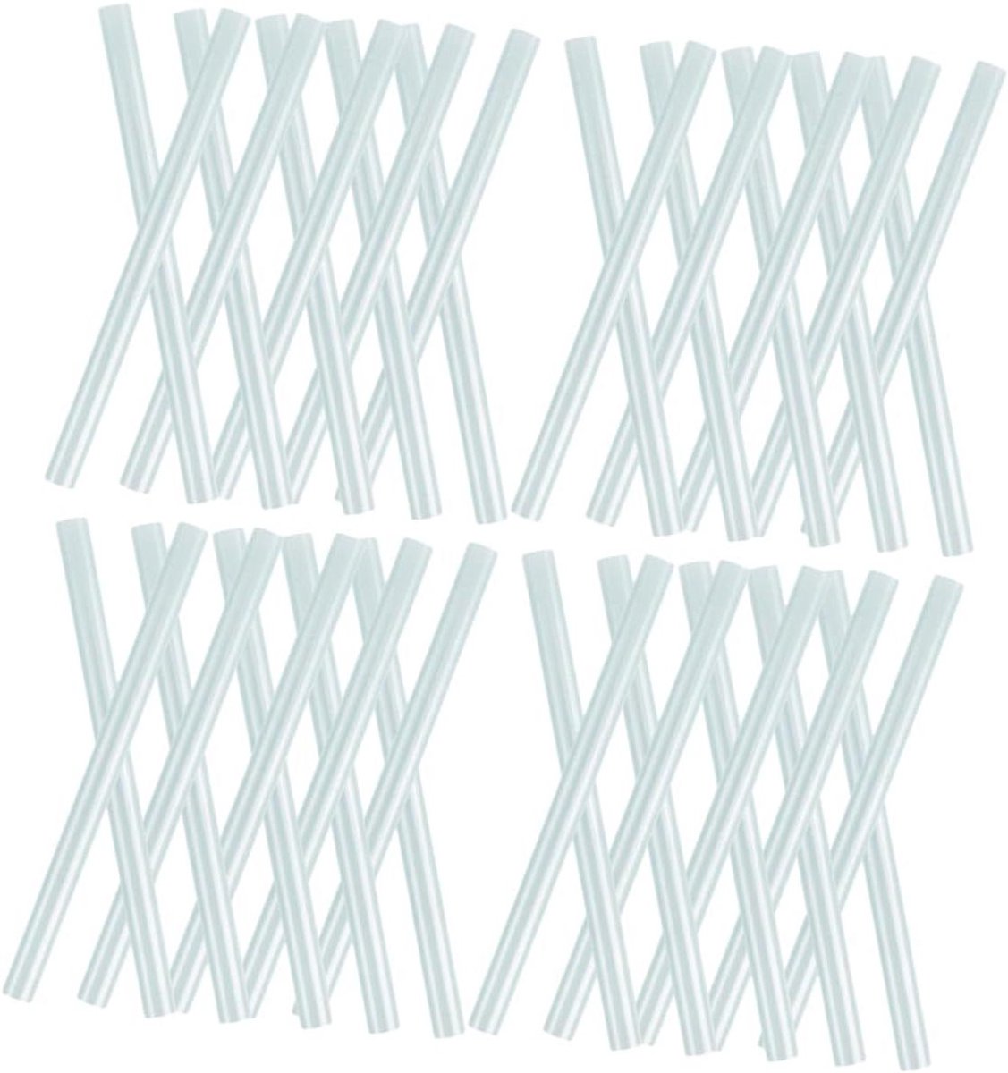 Hotmelt Lijmsticks - Lijmstaafjes Ambachtelijk - Knutselen Decoratie - Snelle Hechting - 10 cm - Hemelsblauw