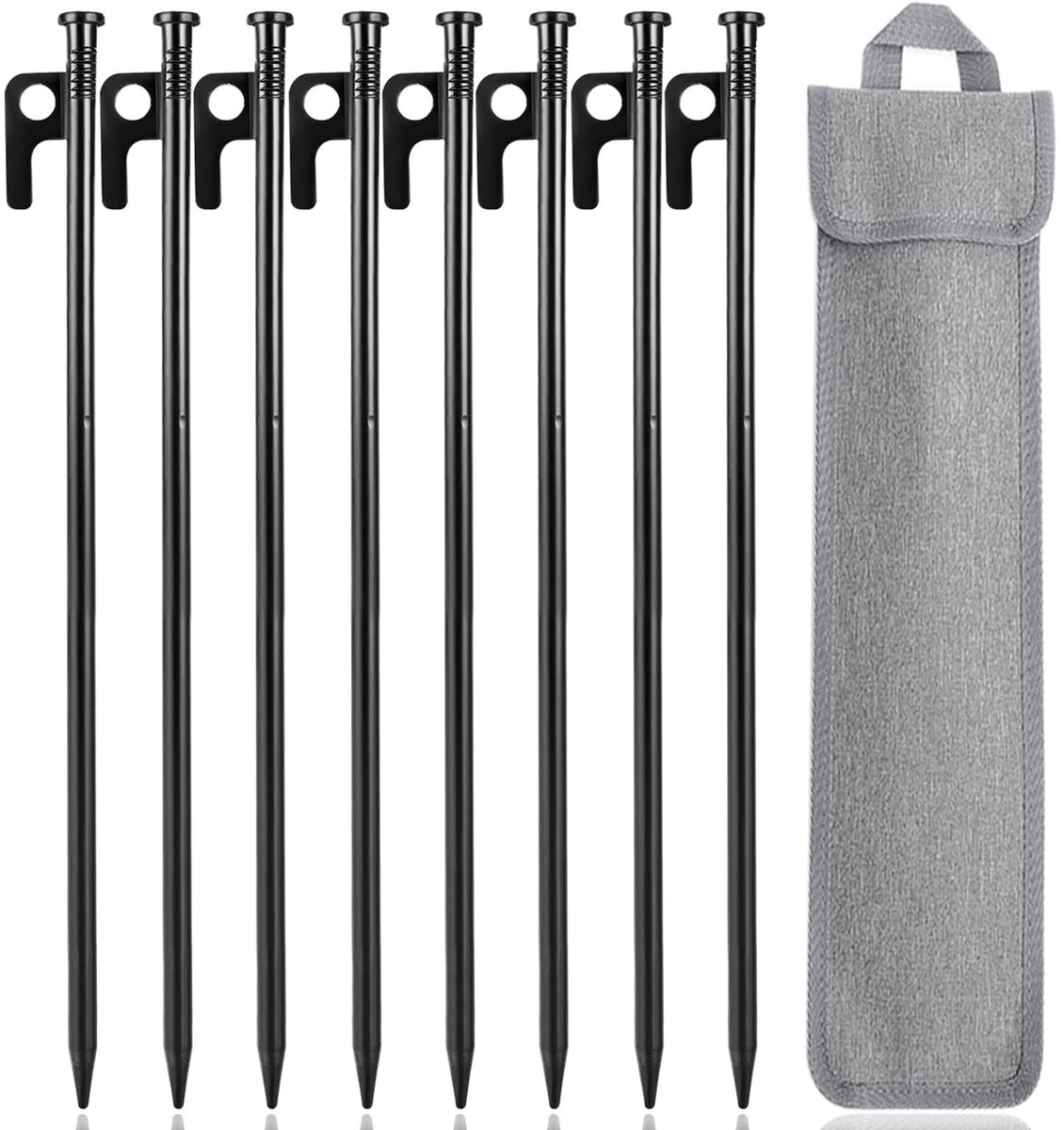 Omgoods - Tent Haringen Heavy Duty, 30 cm, 8 Stuks