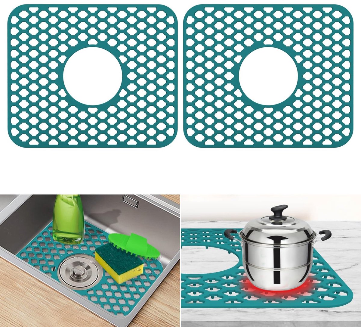 Omgoods - Siliconen Afwasmat voor Keuken, 34 x 29 cm