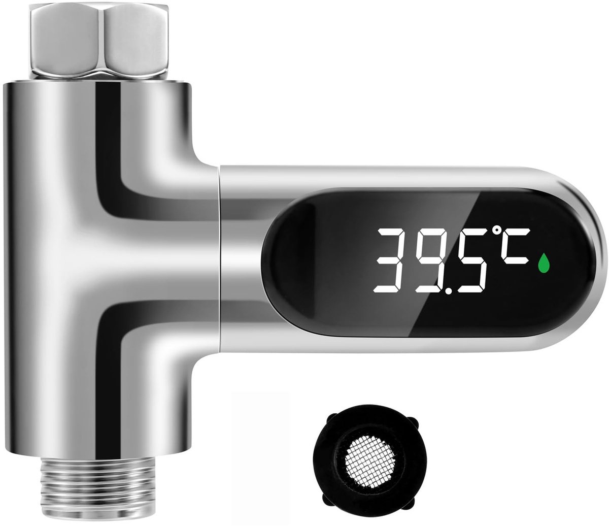 Omgoods - Babybad Thermometer met LED Display en Waterstroom
