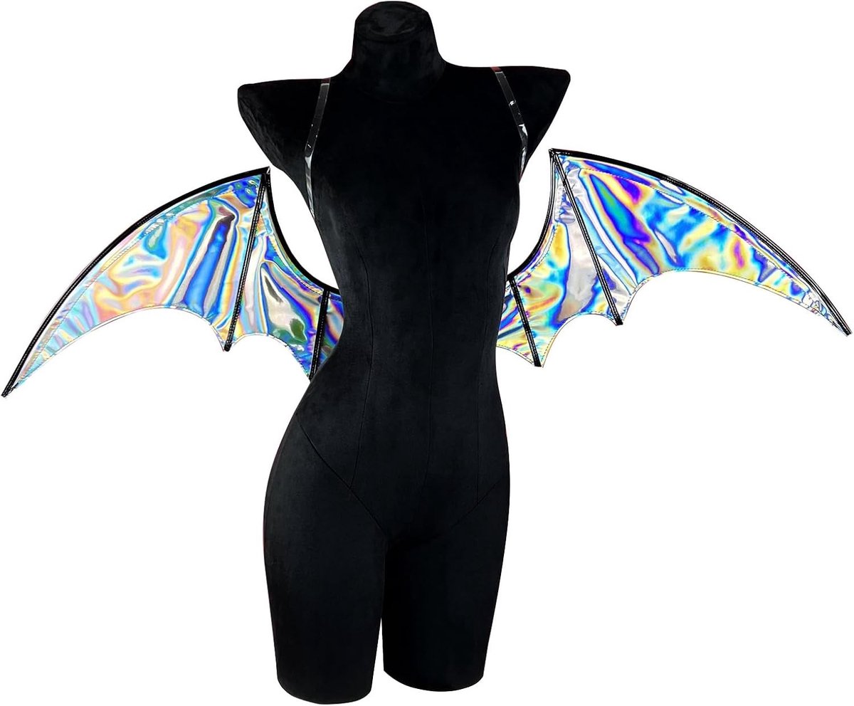 Cosplay Halloween vleugels voor succubus en duivel, bat wings accessoires voor feestkleding