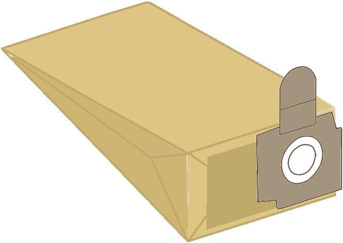 Stofzuigerzakken - Stofzakken Papier - Tapijt Reinigen - Optimale Filterprestaties - 10 Stuks - Bruin