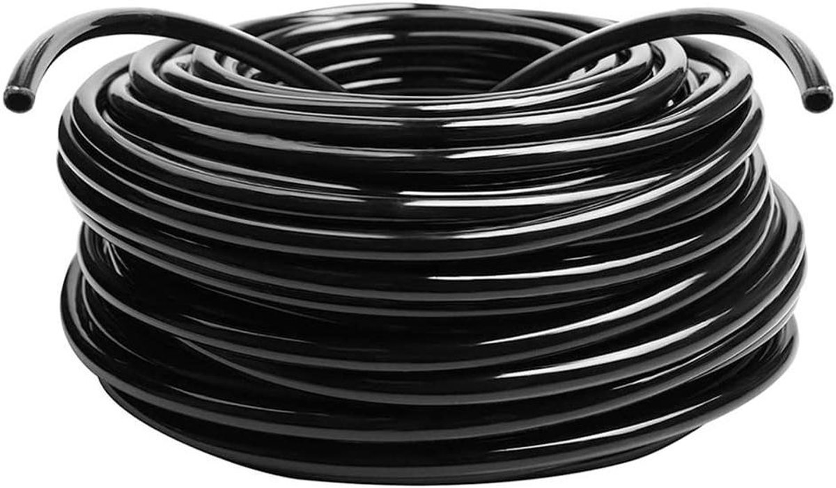 Druppelslang - Irrigatieslang PVC - Planten Water Geven - Flexibel PVC Materiaal - 50 meter - Transparant
