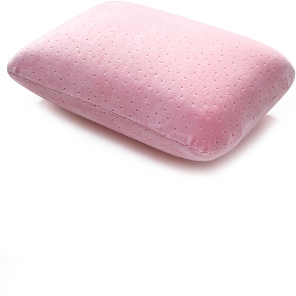 Nekkussen - Nekkussen vliegtuig - Nekkussen memory foam- Compact kampeerkussen - Lichtgewicht draagbaar - Afneembare hoes - Ideaal voor reizen - slapen - kamperen - dutjes en nek- lendensteun - roze