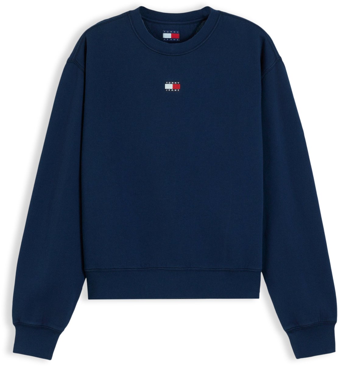 Tommy Jeans Trui Tjw Badge Crew Ext Dw0dw23297 C1g Dark Dames Blauw