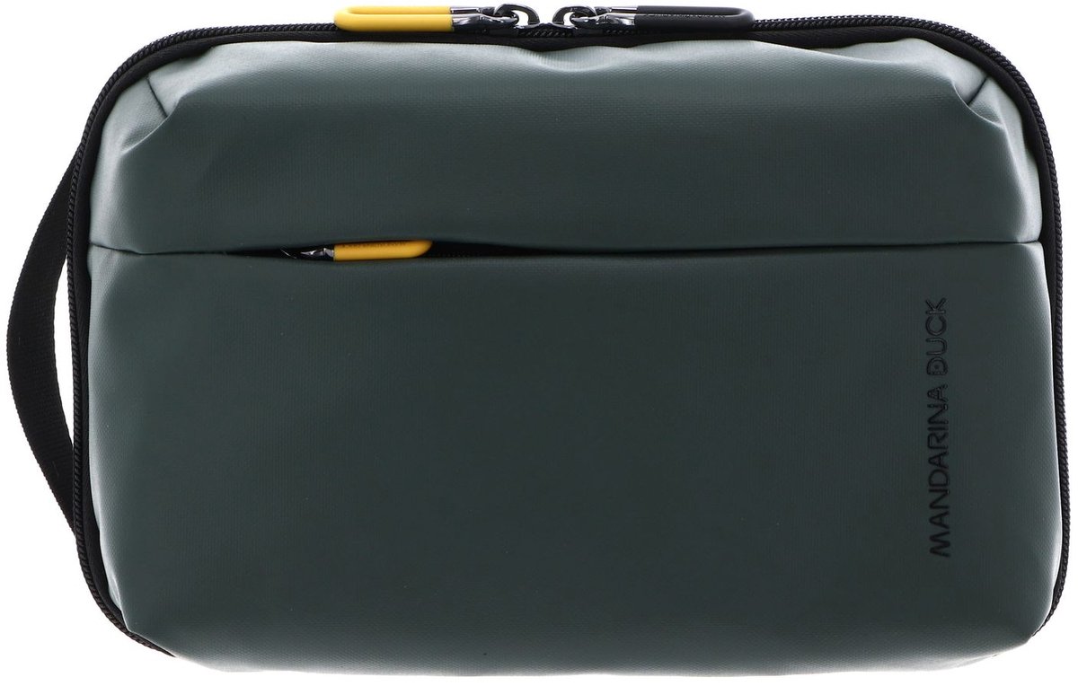 MANDARINA DUCK toilettas Eco Coated Necessaire Deep Green donkergroen