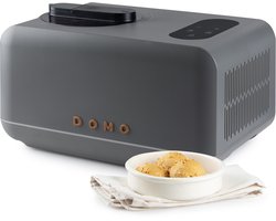DOMO DO9306I Roomijsmachine Wood You - 1,5 Liter - 5 Programma’s - Met Compressor - Grijs