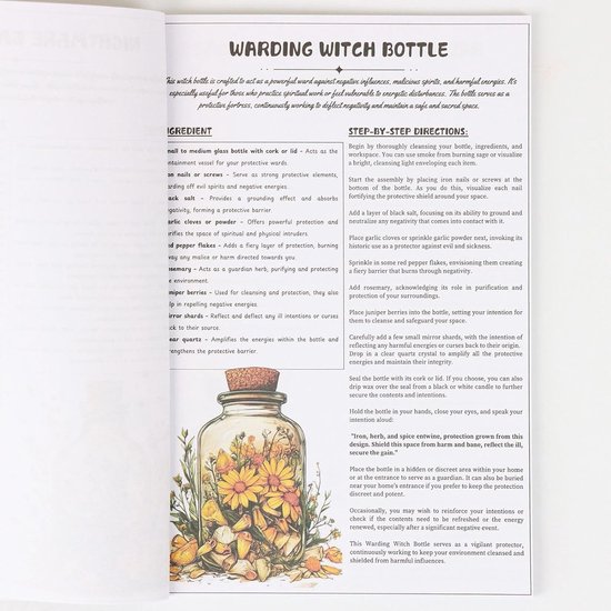 Heksen Spreukenboek - Pottenboek Kruiden - Rituelen Uitvoeren - Gedetailleerde Instructies - 61 Pagina's - Uniek — afbeelding 2