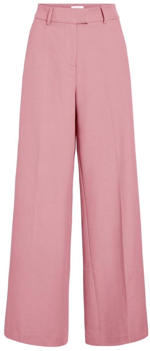 Vila Broek Vikeep Hw Wide Tailored Pants/1 14107672 Nostalgia Rose Dames Maat - W36