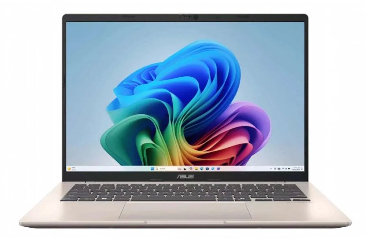 Asus Vivobook 14 | 14 WUXGA IPS | AMD Ryzen AI 7 445 | 16GB DDR5 | 512GB SSD | W11 Home | Platinum Gold