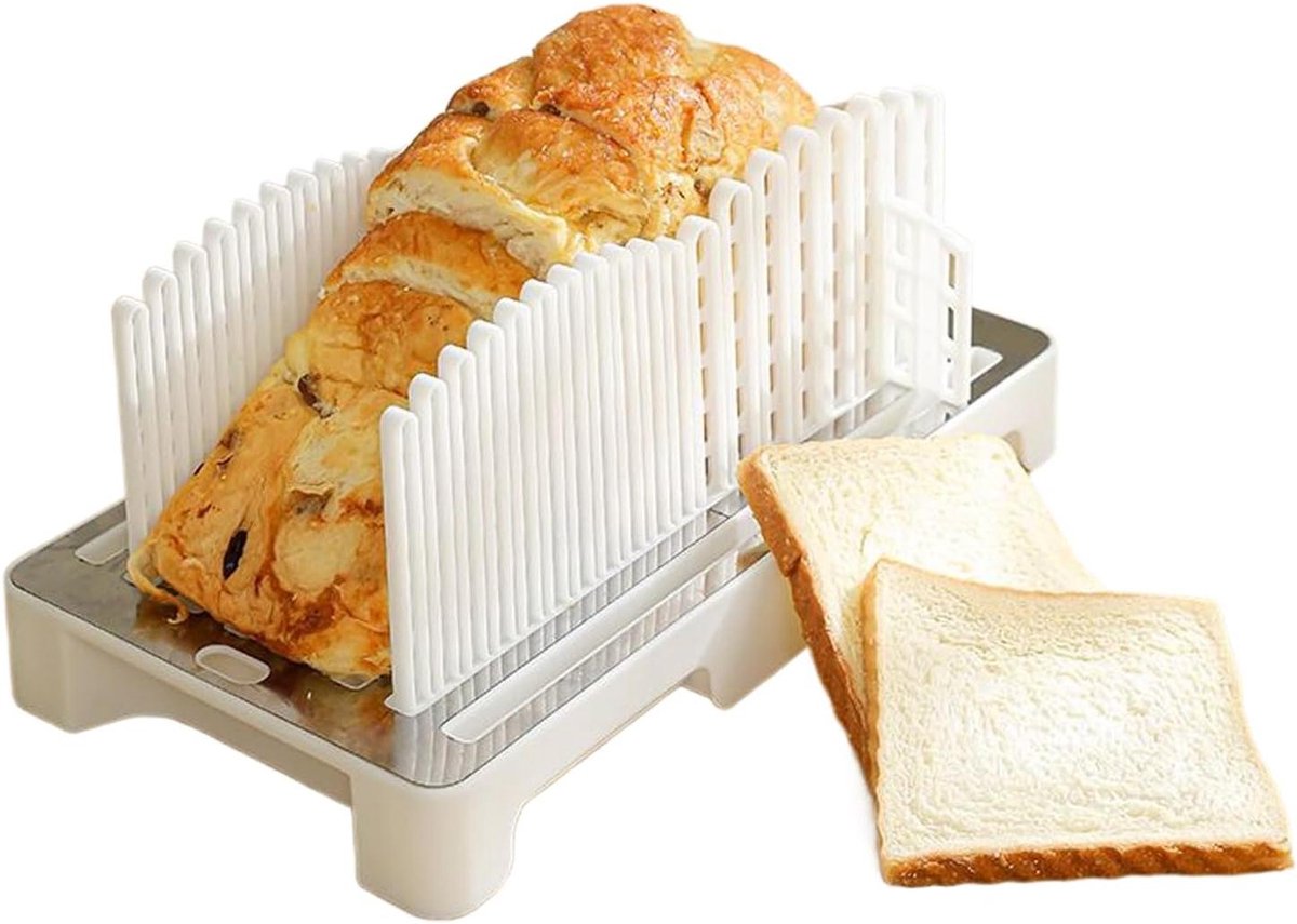Broodsnijder - Sandwich snijder - Gelijkmatig snijden - Verstelbare dikte - 35 x 20 x 14.5 cm - Niet gespecificeerd