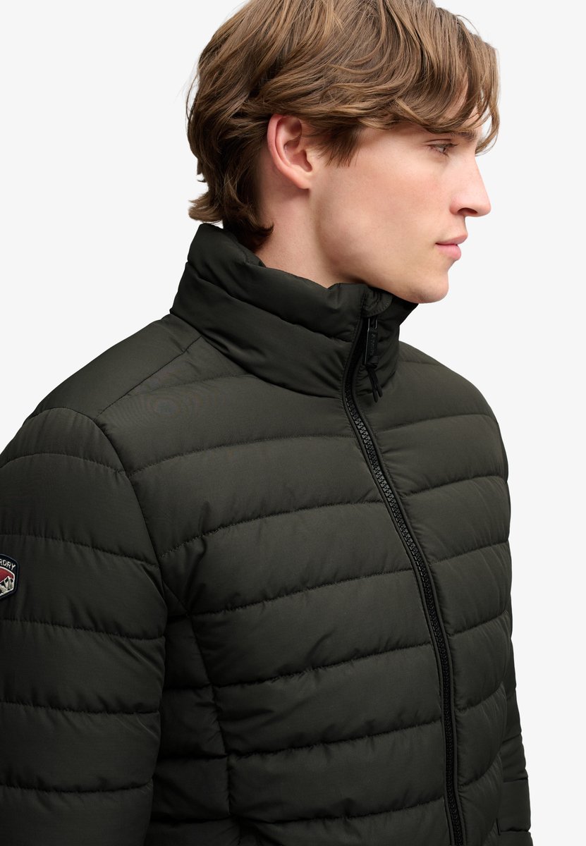Superdry Fuji Midweight Gewatteerde Jas Heren Gewatteerde jassen Groen