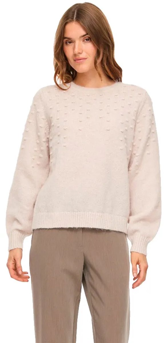 Vila Tuli Trui Beige XL Vrouw