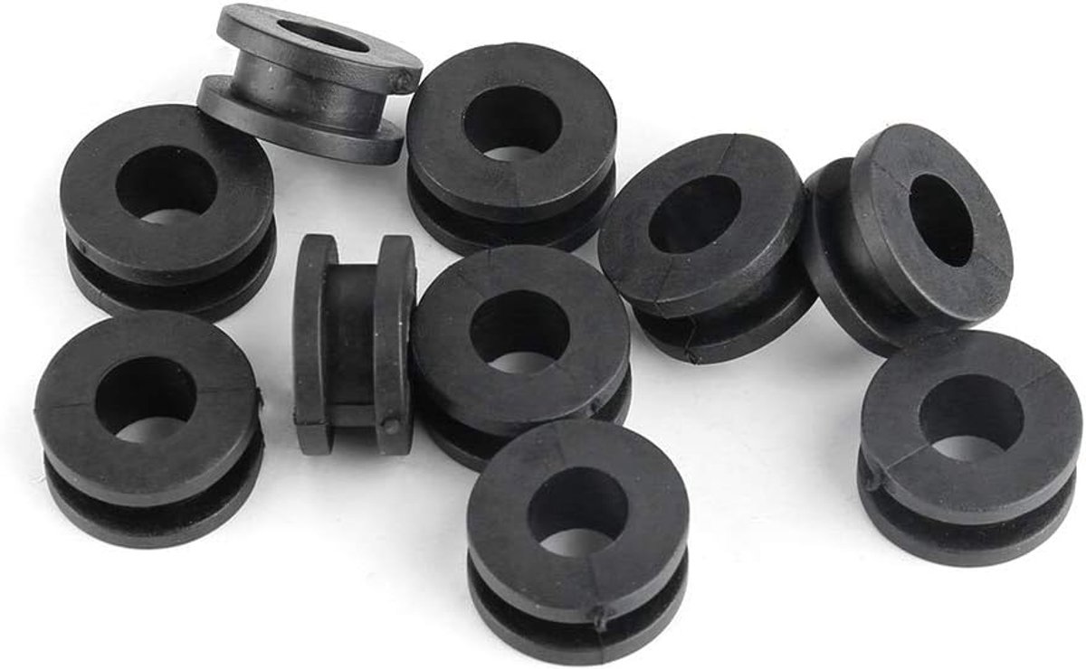 Motorcycle Fairing Washers, 10pcs Motorcycle Rubber Fairing Washers Suitable - ShopVlot