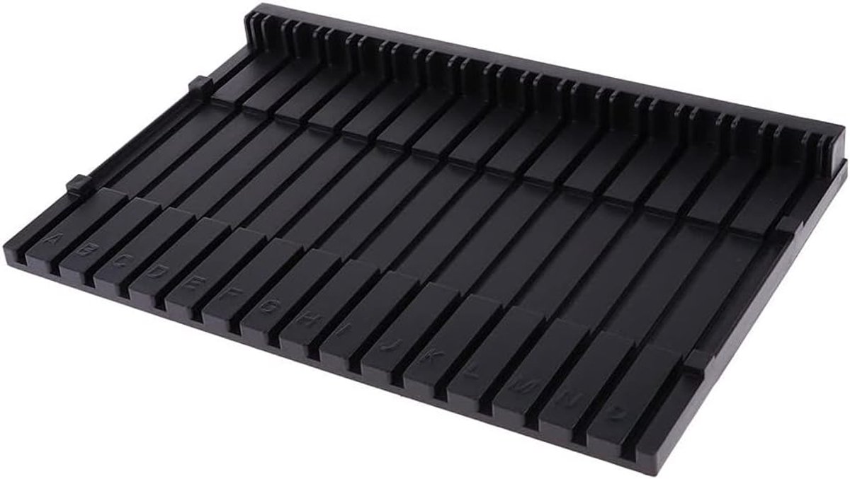 SnelShoppen - 29x19cm Plastic Onderdeel Rek Modelbouw Organizer Gereedschap Houder voor Gundam Figuren en Modelbouw Accessoires