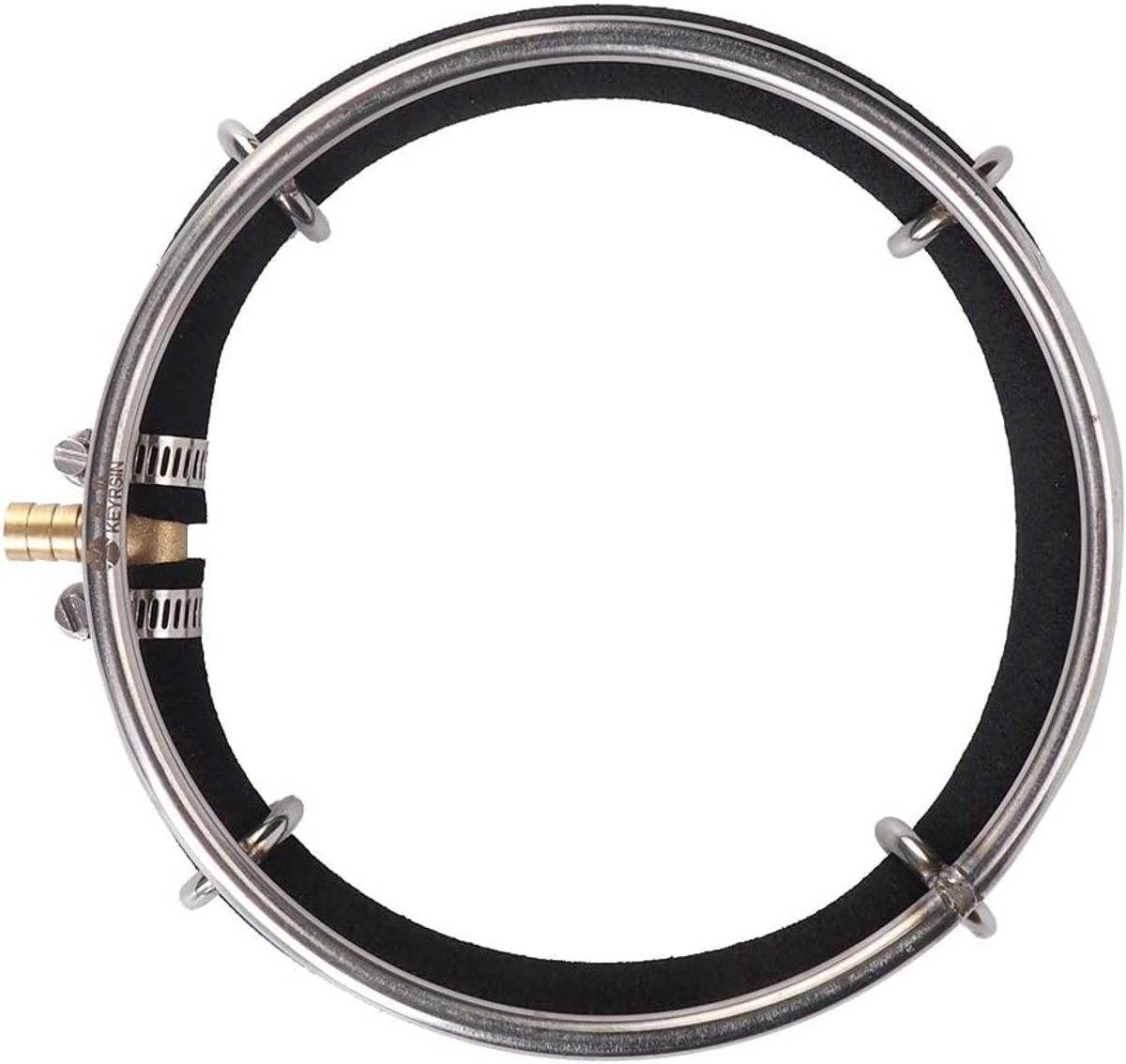 SnelShoppen - Aquarium Luchtbel Diffuser Ring 25cm - Zuurstofbubbels voor Vijver en Aquarium - Duurzaam en Herbruikbaar - Gemakkelijk te Gebruiken