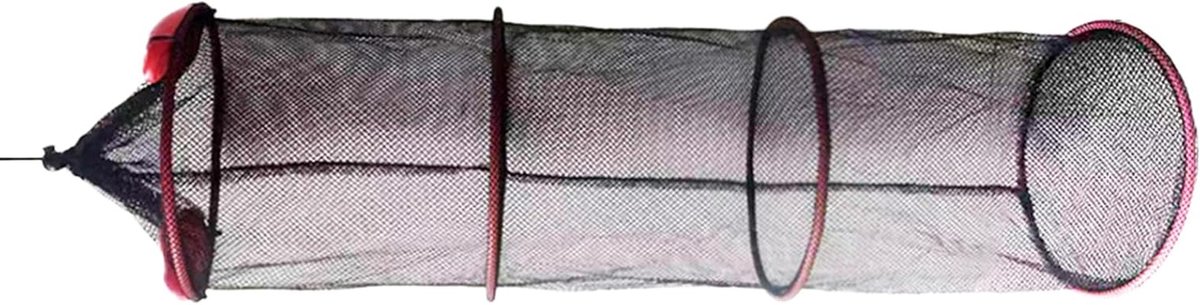 Drijvende Vis Visnet - Levend Visnet Opbergkooi - Vis Vangen Bewaren - Sneldrogend Nylon Materiaal - 25 x 90 cm