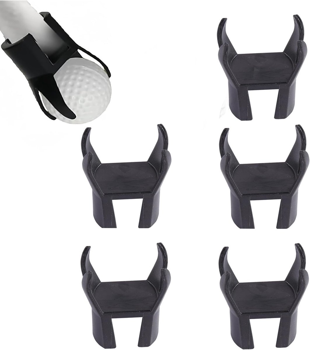 Golfballen Retriever Set - 5-delig met 4-klauw Picker - Verstelbare Putter Bevestiging - ShopVlot