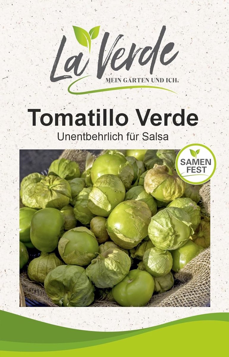 SnelShoppen - Tomatillo Verde Zaden - Physalis philadelphica - Groene Tomatillo - 30 Planten - Eenvoudig Te Telen - Perfect Voor Salsa En Chutneys - T