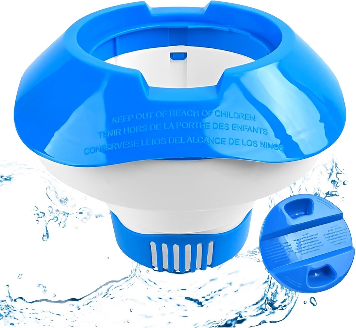 Pool Dispenser 20 cm - Chlorine Float - Verstelbaar - Eenvoudige chloor dosering - SnelShoppen