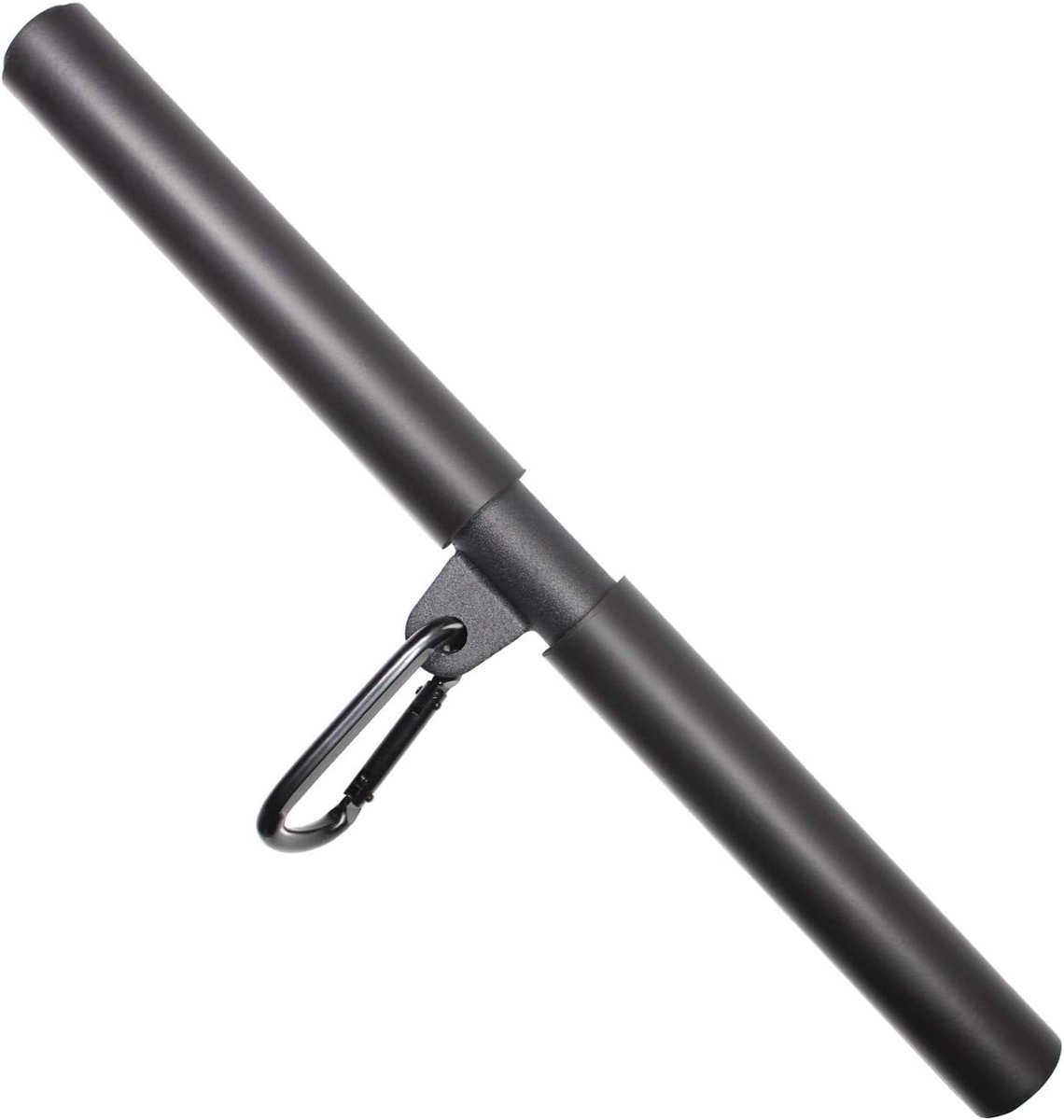 Cable multi gym attachments - roterende rechte stang - met karabijnhaak - voor biceps en triceps - SnelShoppen