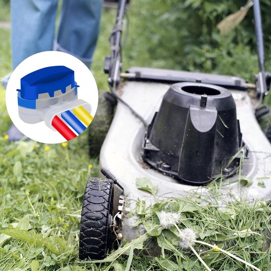 20 stuks kabelverbinders voor robotmaaiers, waterdichte elektrische stekker gevuld met harsen voor het verlengen of repareren van randkabel voor robotmaaiers — afbeelding 4