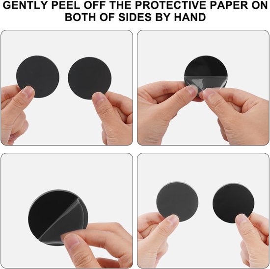 30Pcs 40Mm Ronde Plastic Model Bases, Wargaming Hobby Bases, Model Miniaturen Schilderen Plastic Figuren Tafelblad Games Bases — afbeelding 3