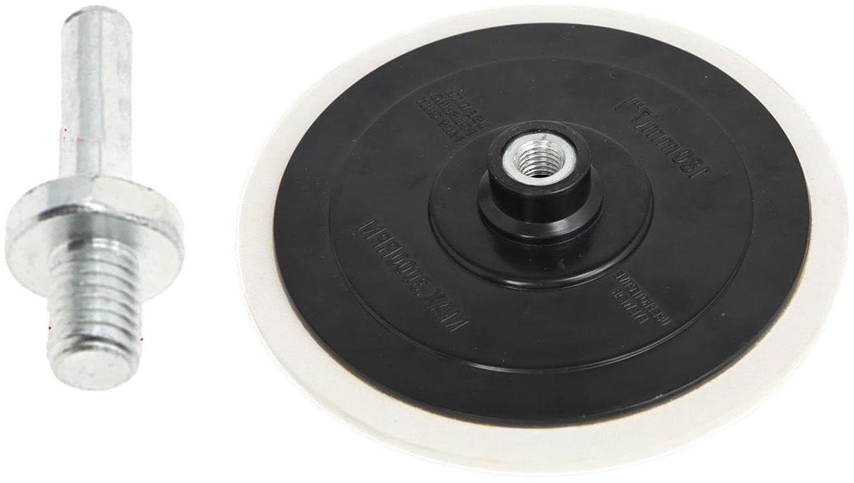 Auto Polijstset - Schuurschijven Set - Auto Lak Herstellen - Slijtvast Materiaal - 16 Centimeter Diameter - Wit